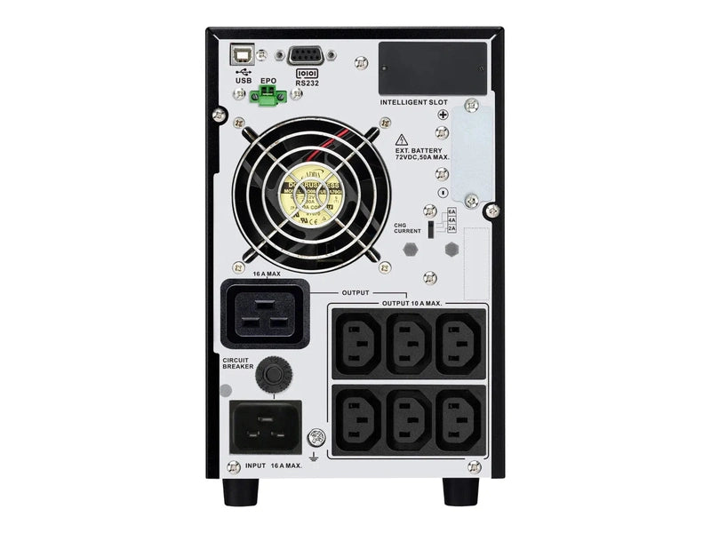 APC UPS On-Line SRV3KIL-E 3kVA/2700W 3000VA 230V Tower UPS with with Extended Runtime Battery Pack
