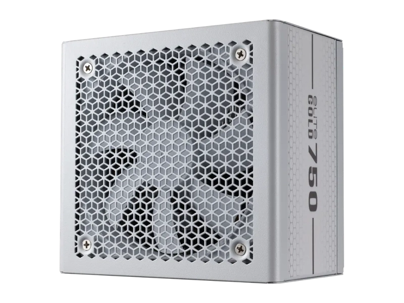 Cooler Master Elite Gold 750 750W 80+ Gold Fully Modular ATX 3.1 Power Supply - White Edition