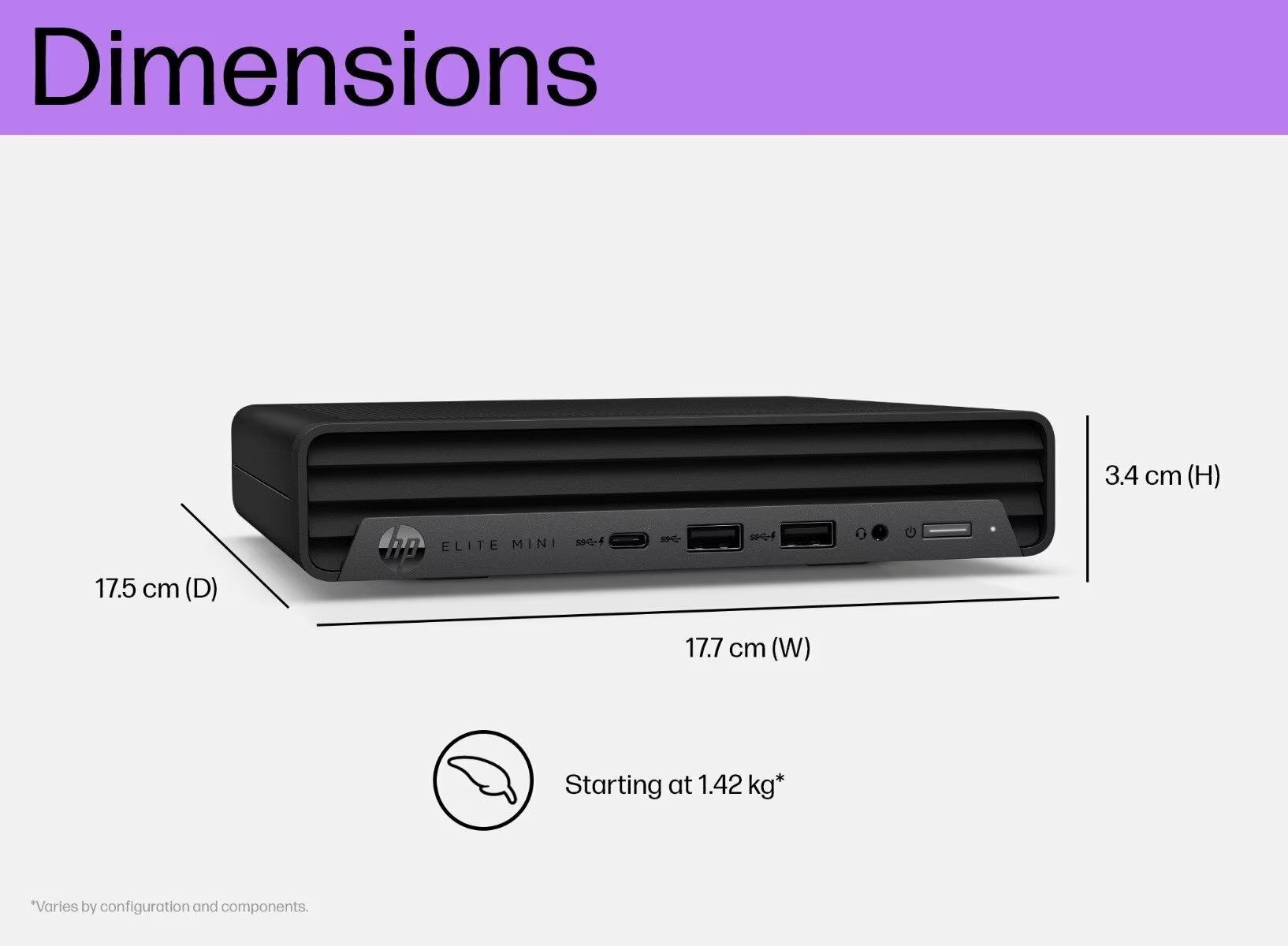 HP Elite SFF 800 G9 i5-14500vPro 16GB 512GB SSD DVDRW W11P 3YR OPEN