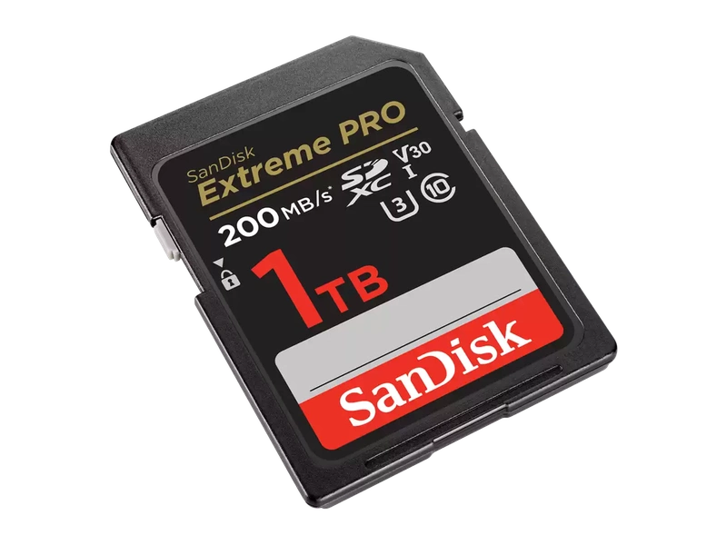 SanDisk Extreme Pro SDHC™ And SDXC™ 1TB V30, U3, C10 UHS-I