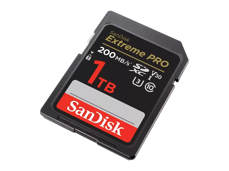 SanDisk Extreme Pro SDHC™ And SDXC™ 1TB V30, U3, C10 UHS-I