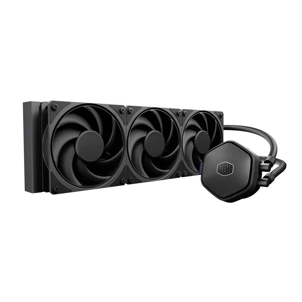 Cooler Master MasterLiquid Atmos II Stealth 360mm All-Black Non-LED AIO Liquid CPU Cooler
