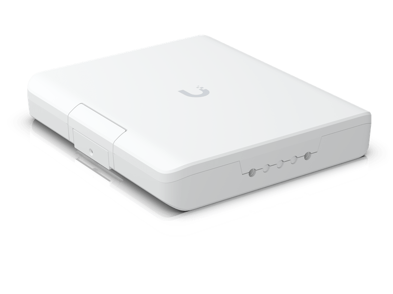 Ubiquiti UniFi Switch Flex Utility Outdoor Weatherproof Enclosure for Switch Flex, Max PoE 46W