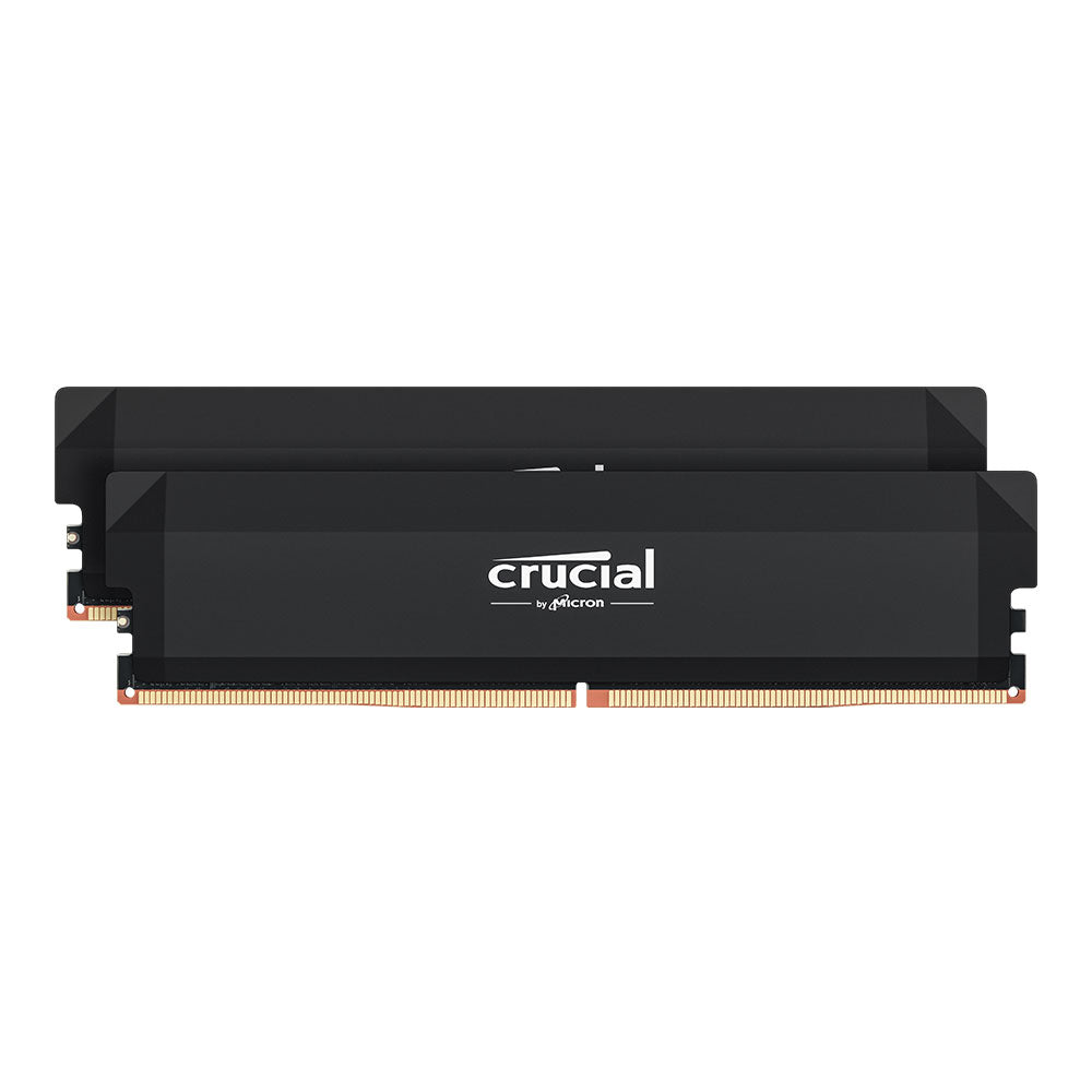 Crucial Pro OC 64GB (2x32GB) DDR5 UDIMM 6000MHz CL40 Black