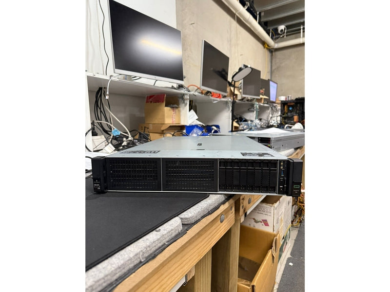 **Used/Refurbished** HPE ProLiant DL380 Gen10 8SFF Server 2x 6240 2.5Ghz 18-Core 256GB P408i-a 2x1600W PSU