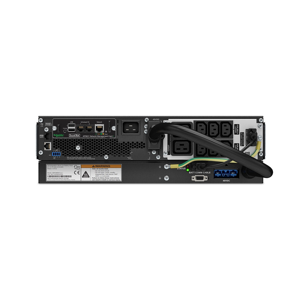 APC Smart-UPS On-Line, 2200VA, Rackmount 3U UPS with Network Card