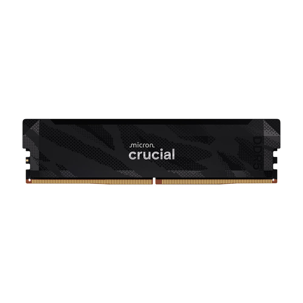 Crucial Pro OC CP16G64C32U5B DDR5-6400 CL32 16GB (1x16GB) UDIMM Black