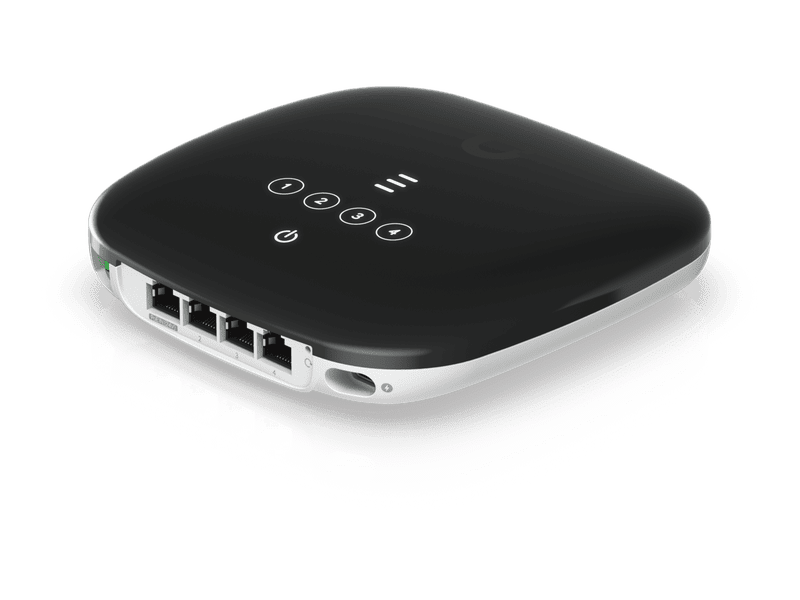 Ubiquiti UFiber Gigabit WiFi6, Passive Optical Network CPE with Built-in WiFi and Multiple VLAN-aware Switch Ports,
