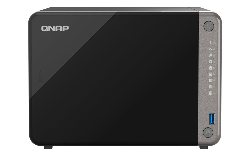 QNAP TS-AI642 Tower 6 Bay AI NAS - Diskless