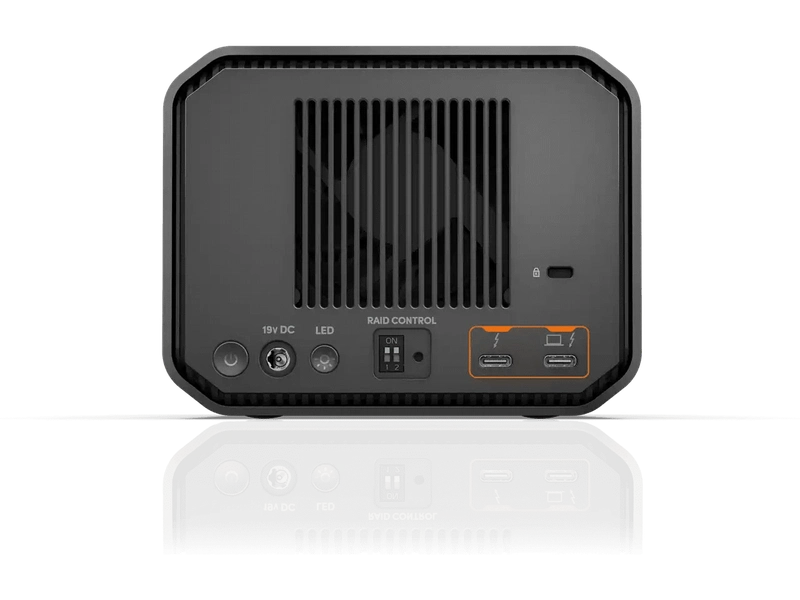 WD G-RAID PROJECT 2 48TB Thunderbolt 3, USB 3.2 Gen 2x1 External Desktop Hard Drive