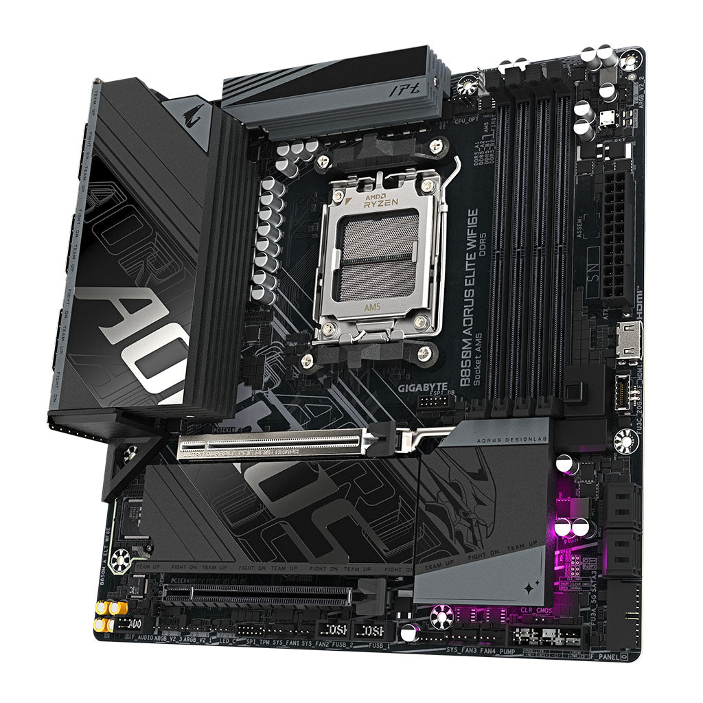 Gigabyte B850M Aorus Elite WiFi6E AM5 mATX Motherboard