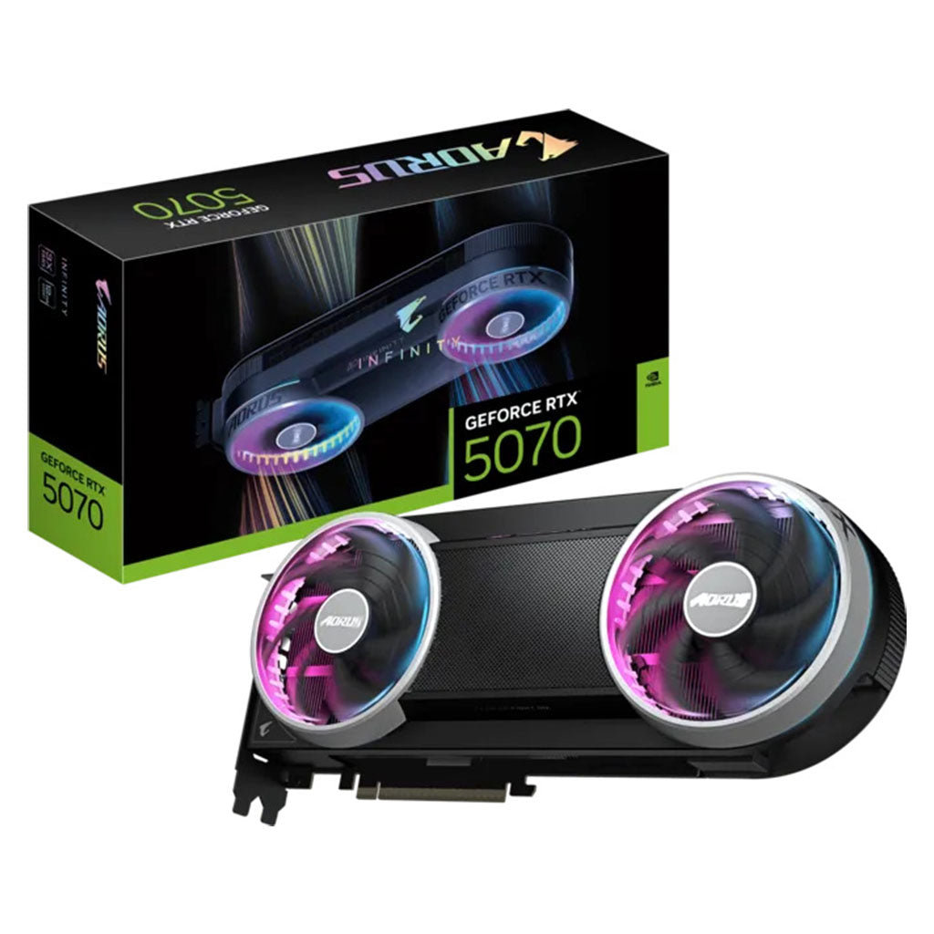 Gigabyte GeForce RTX 5070 AORUS INFINITY 12GB Video Card (GV-N5070AORUS IF-12GD)