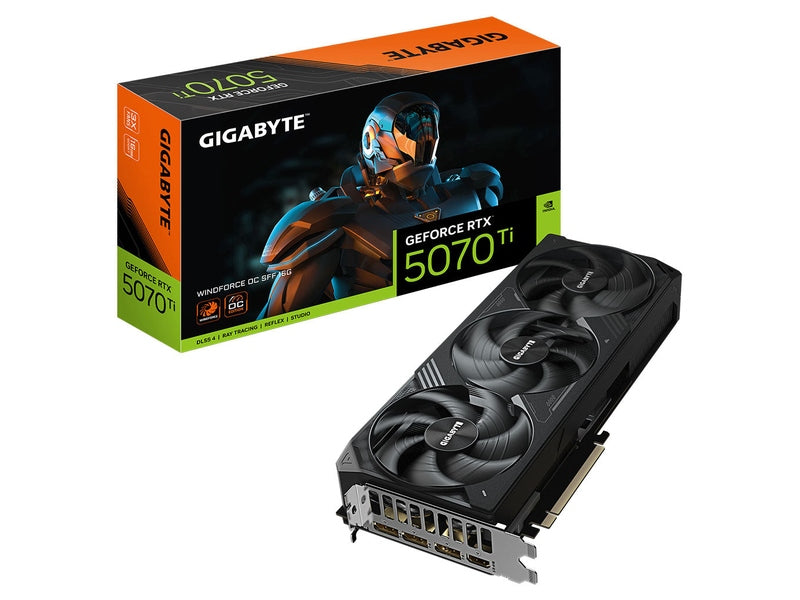 Gigabyte GeForce RTX 5070 Ti WINDFORCE OC 16GB Video Card