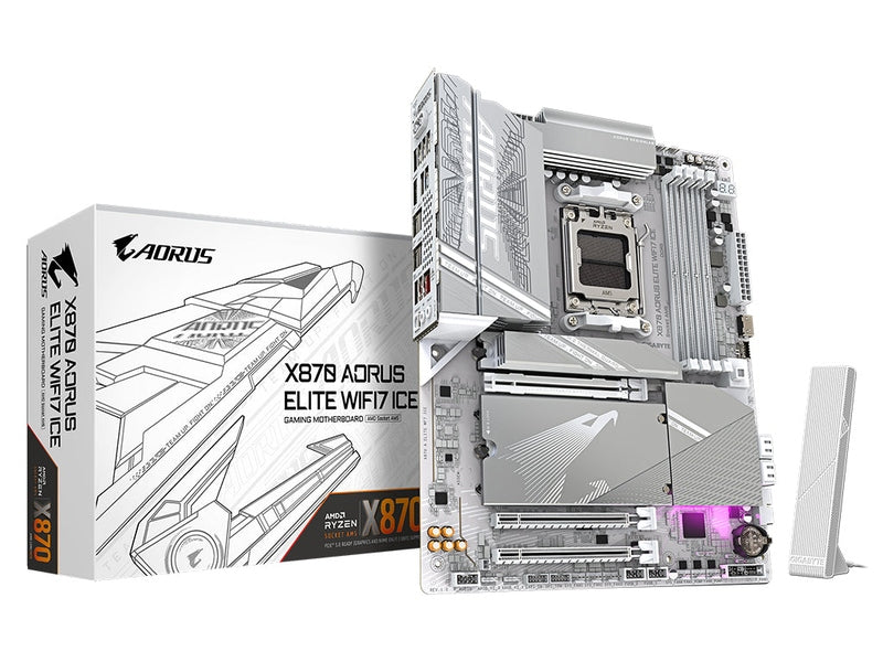 Gigabyte X870 AORUS ELITE WIFI7 AM5 ATX Motherboard X870 A ELITE WF7 ICE 1.0