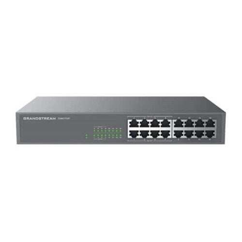 Grandstream GWN7702P 16-Port Gigabit PoE Unmanaged Network Switch 8 X POE