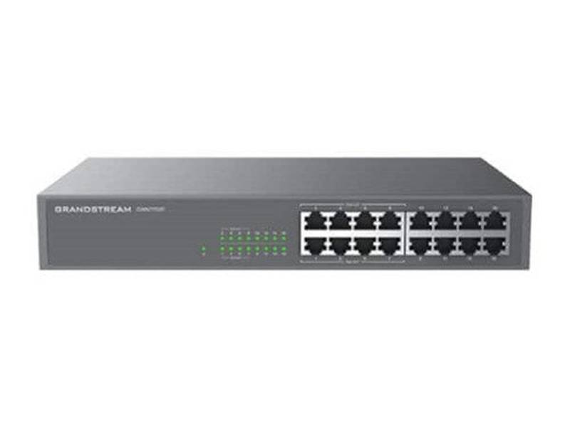 Grandstream GWN7702P 16-Port Gigabit PoE Unmanaged Network Switch 8 X POE