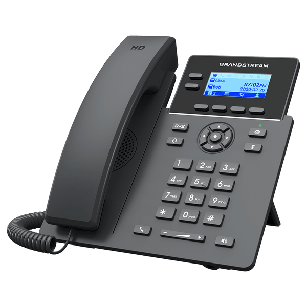 Grandstream GRP2602W 2 Lines, 2 SIP Accounts, 2.21" Screen, WiFi IP Phone