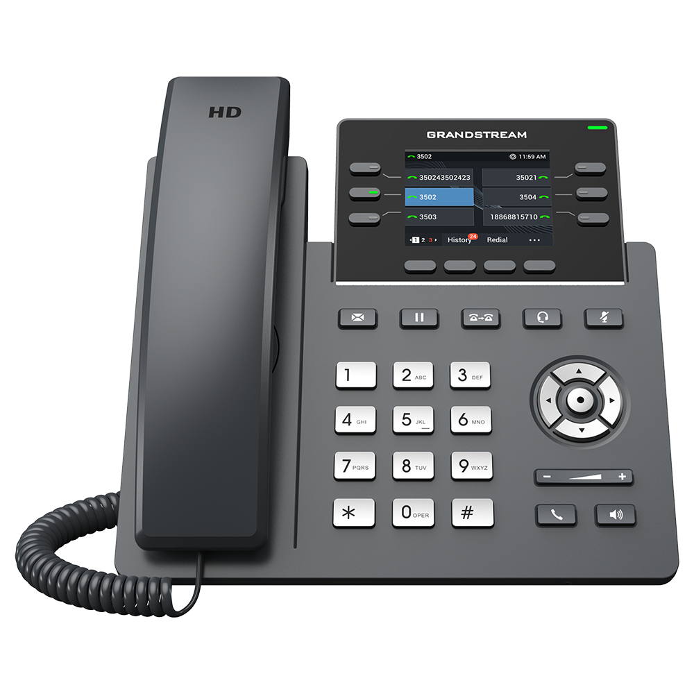 Grandstream GRP2613 6-line IP Phone with Colour LCD Display