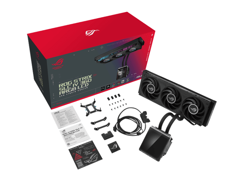 ASUS ROG Strix SLC IV 360 ARGB LCD AIO CPU Cooler ROG STRIX SLC IV 360 ARGB LCD