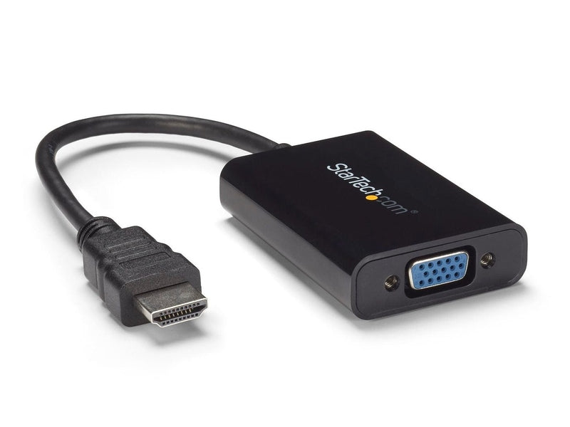 StarTech HDMI to VGA Adapter, Audio, 3Yr