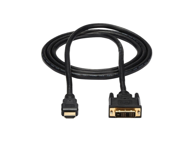 StarTech 1.8M HDMI to DVI-D Adapter Cable, M/M, LTW