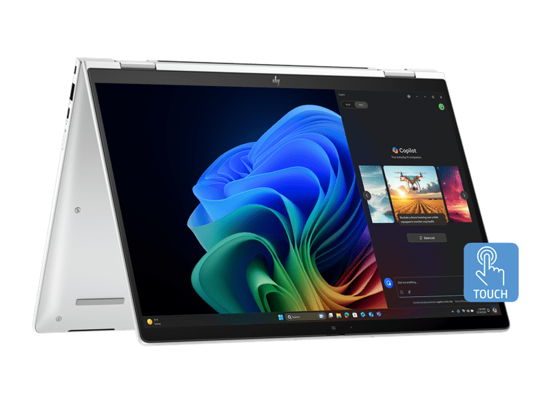 HP B9GH6PT EliteBook X Flip G1i 14" WUXGA Touch Notebook AI PC, Ultra 7 32GB 1TB SSD 5G LTE W11P 3YOS
