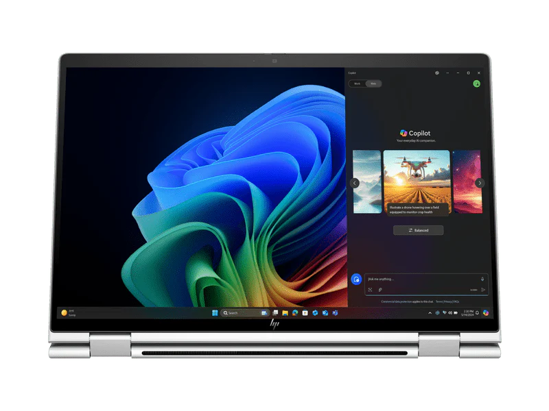 HP BX0F1PT EliteBook X Flip G1i 14" WUXGA Touch Notebook AI PC, Ultra 7-258V 32GB 512GB SSD W11P 3YOS