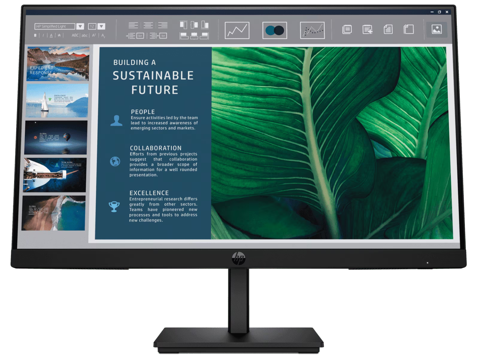 HP 9U5B0UT Series 3 Pro 21.5" FHD IPS Business Monitor - 322pf