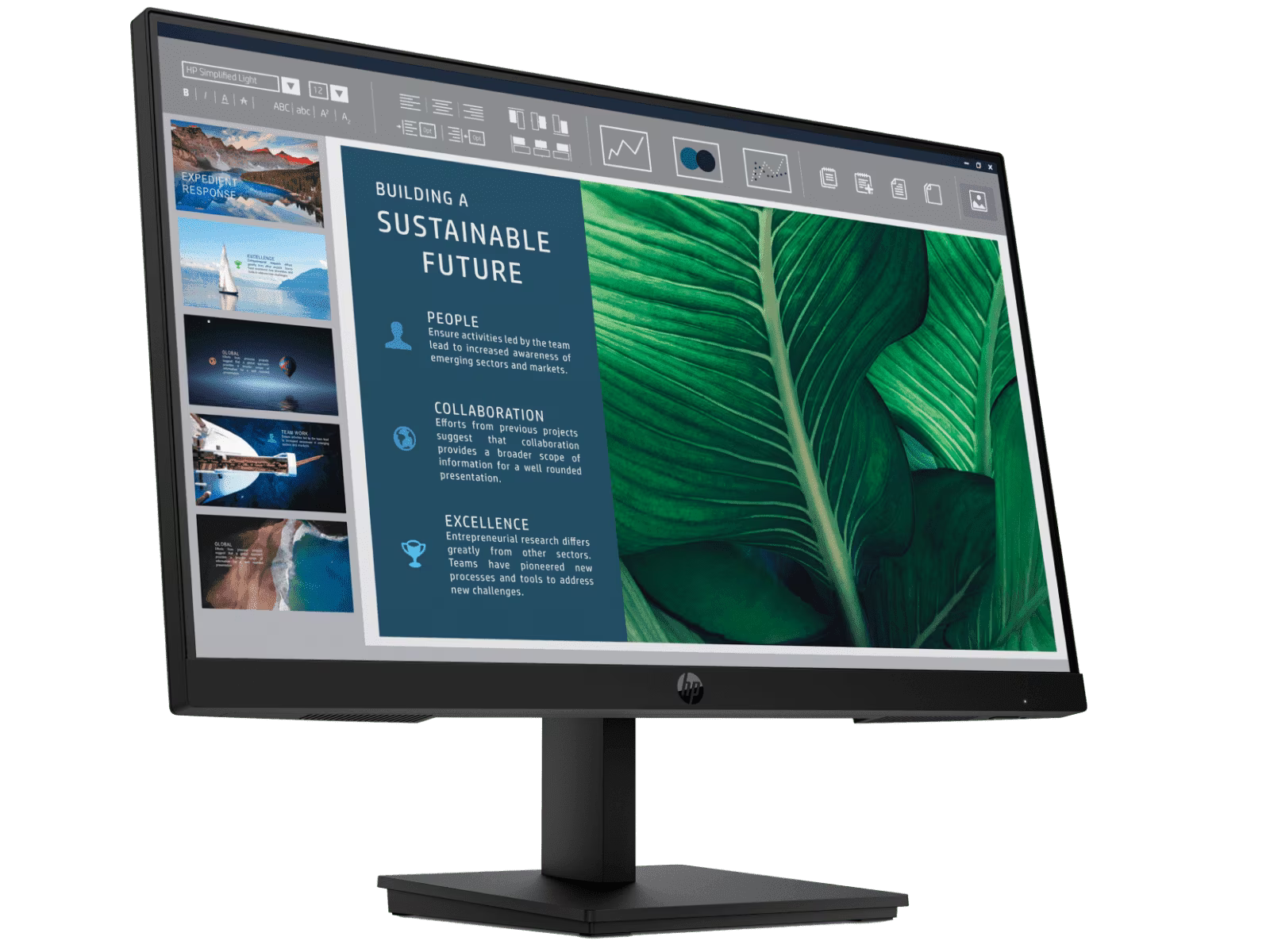HP 9U5B0UT Series 3 Pro 21.5" FHD IPS Business Monitor - 322pf