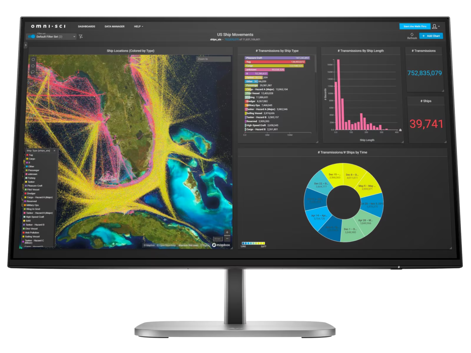 HP 9D9L6UT Series 5 Pro 23.8" FHD Monitor - 524pf