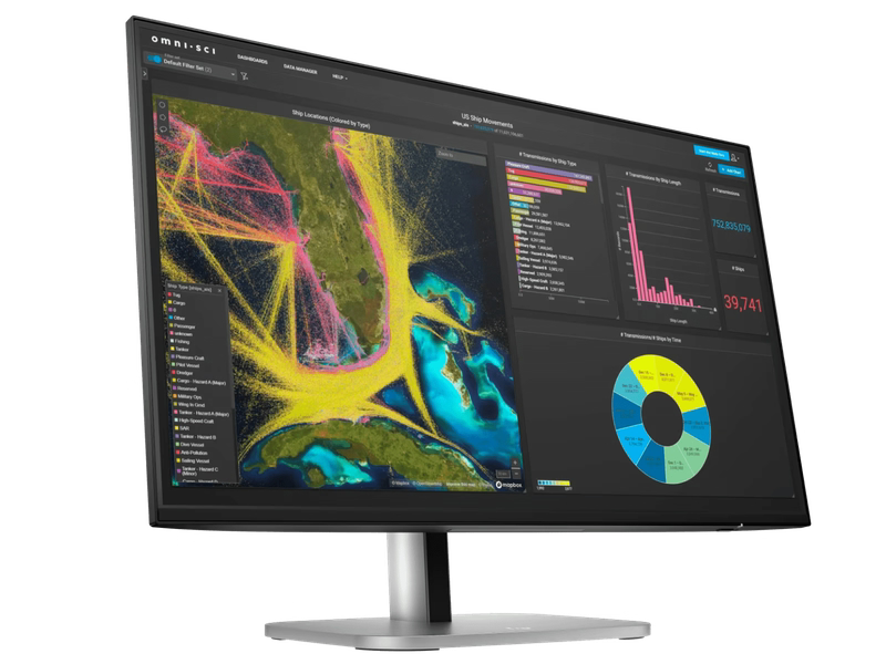 HP Series 5 Pro 524pf 23.8" FHD Monitor - 9D9L6UT Replacement for HP E24 G5 6N6E9AA