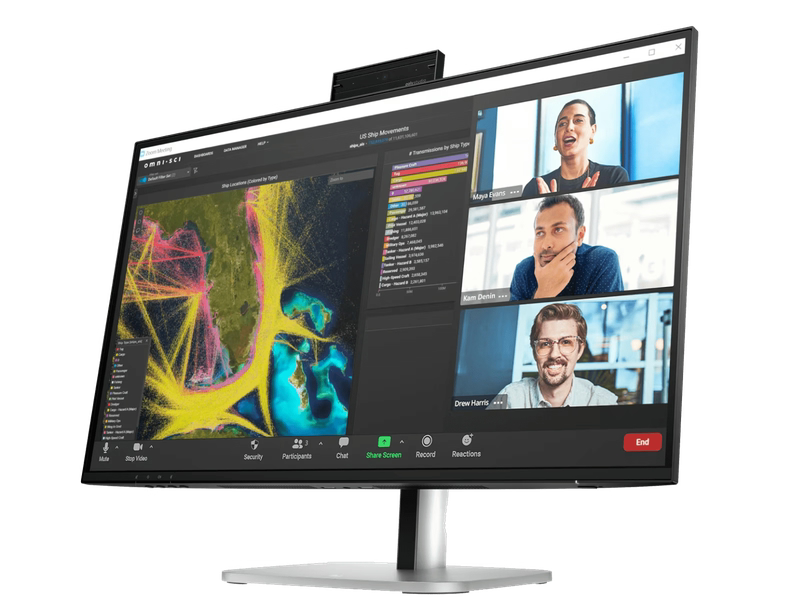 HP Series 5 Pro 527pm 27" QHD IPS 100Hz Webcam Monitor - 9E0Y9UT Replacement for HP E27m G4 40Z29AA