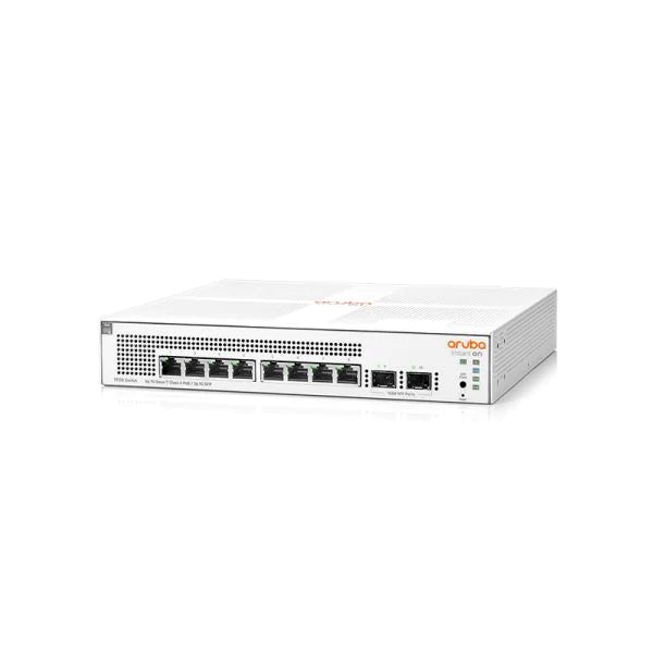 HPE Aruba Instant On 1930 JL681A 8-Port Gigabit PoE+ Switch, 2× SFP, 124W **Used Like New**