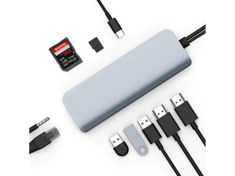 Targus Hub Viper 10-in-2 USB-C Silver