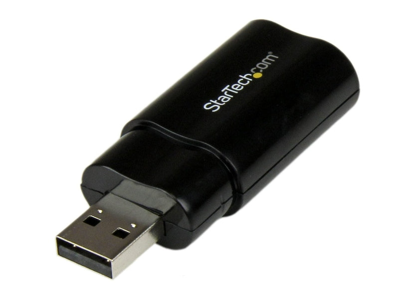 StarTech USB2.0 to 3.5mm Audio Jack Adapter, 2Yr