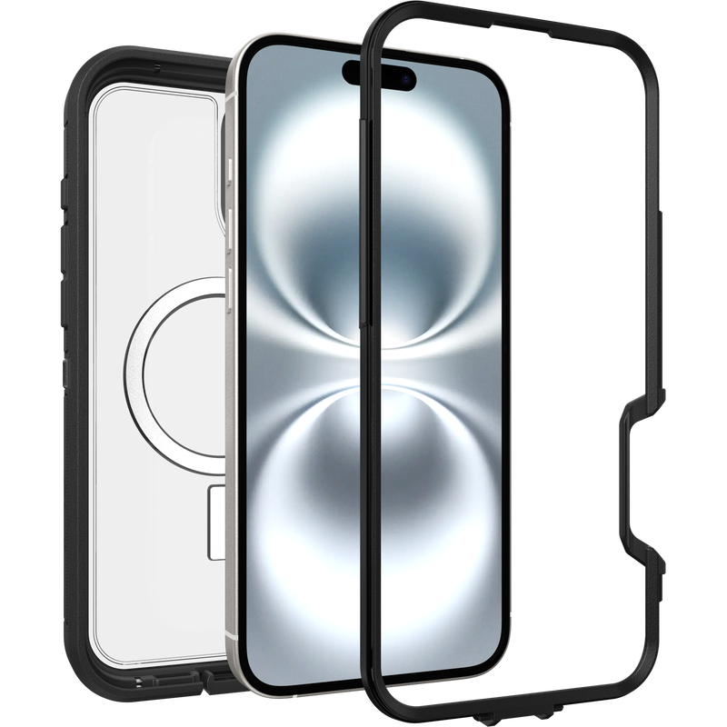 OtterBox Defender XT MagSafe Apple iPhone 16 Plus 6.7' Case Clear/Black