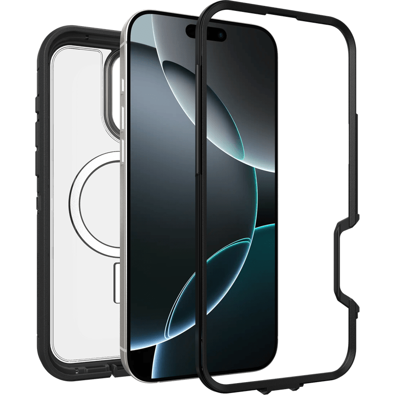 OtterBox Defender XT MagSafe Apple iPhone 16 Pro Max 6.9' Case Clear/Black