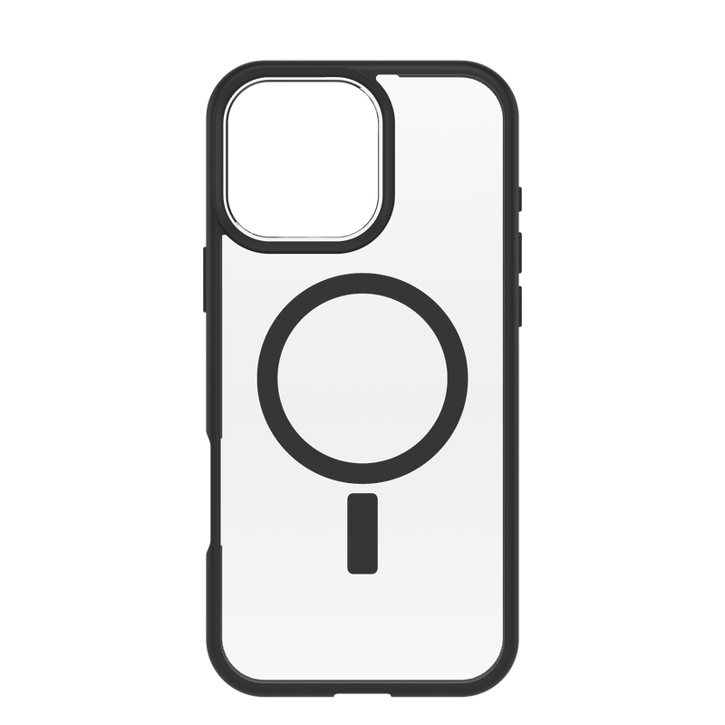 OtterBox React MagSafe Apple iPhone 16 Pro Max 6.9' Case Clear/Black