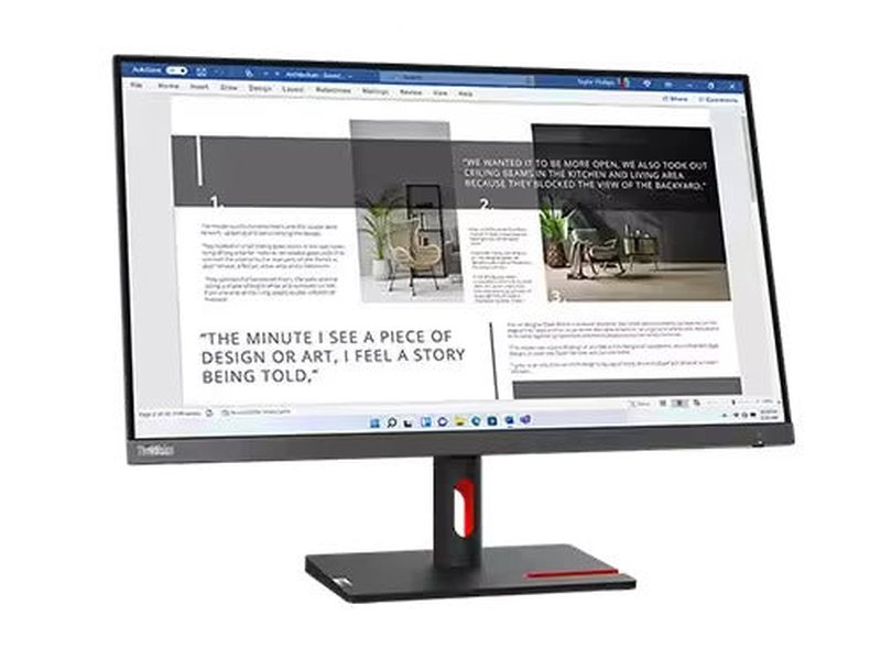 Lenovo ThinkVision S27i-30 27-inch WLED FHD Monitor 3YR