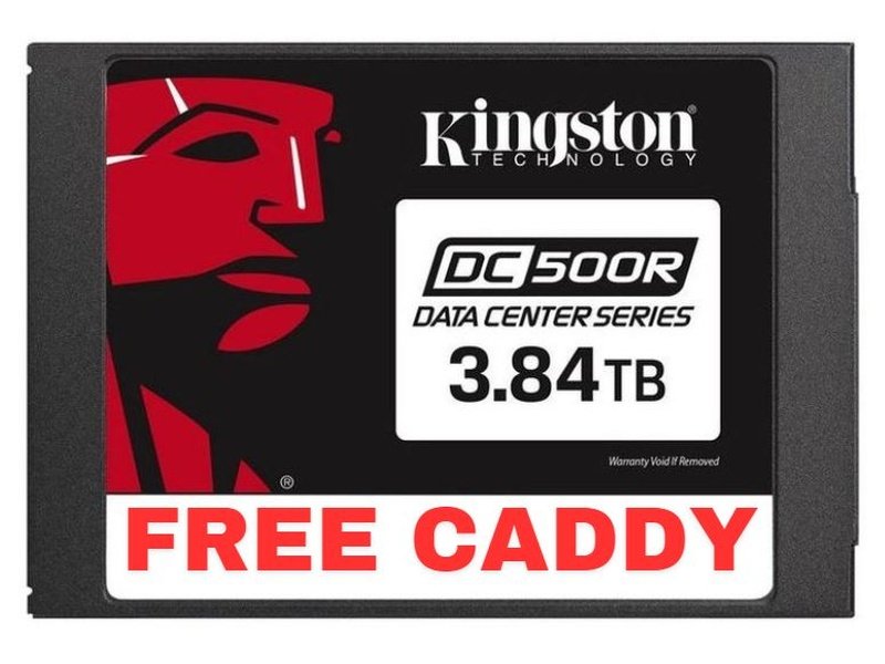 Kingston 3.84TB DC500R Read-Centric 2.5” Enterprise SATA SSD