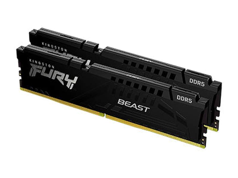 Kingston 64GB 2x32GB KF560C36BBEK2-64 Fury Beast 6000MT/s DIMM DDR5 RAM