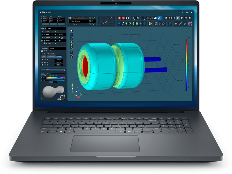 Dell Pro Max 18 Plus U9-285HX 64GB 1TB SSD RTX4000-Blackwell-16GB 18" QHD+ Workstation Laptop W11P 3Y Warranty