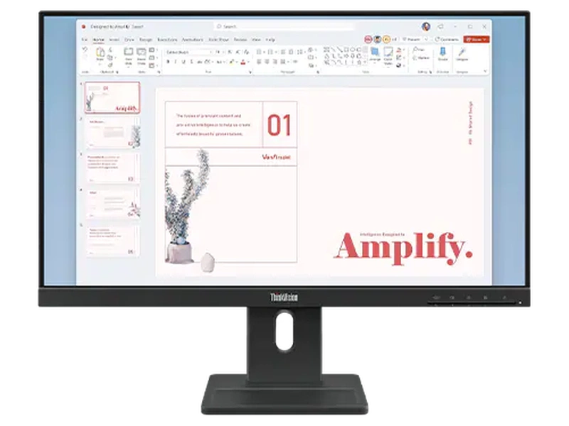 Lenovo 64BAMAR1AU ThinkVision E24-40 100Hz Full HD Anti-Glare IPS Business Monitor