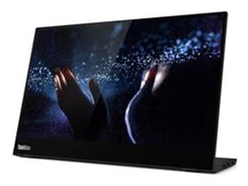 Lenovo ThinkVision M14 14" FHD Touch 16:9 Tilt 2xUSB-C USB-C Only-Power Adapter Is Not Provided