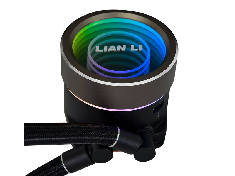 Lian Li Galahad II Trinity 240 ARGB AIO Liquid CPU Cooler - Black