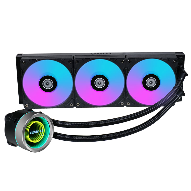 Lian Li Galahad II Trinity 360 ARGB AIO Liquid CPU Cooler - Black