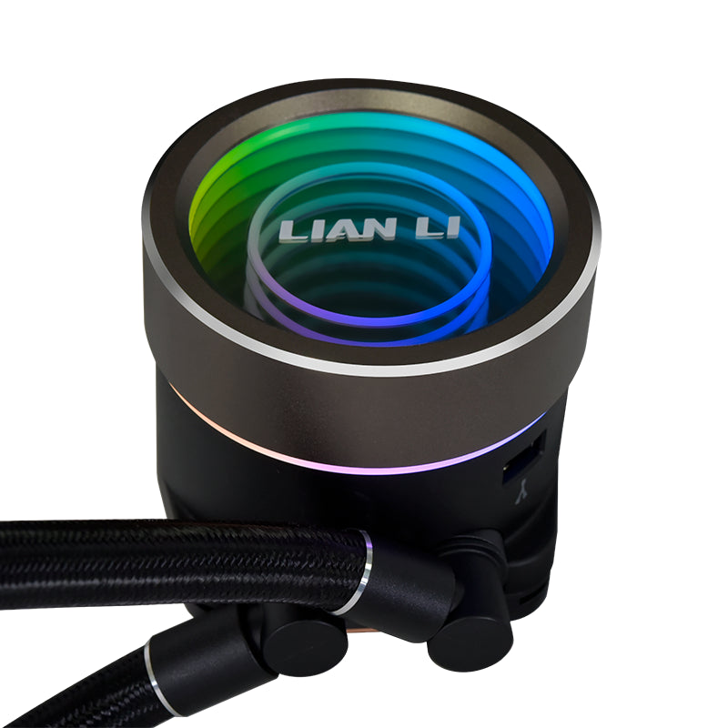 Lian Li Galahad II Trinity SL-INF 240 ARGB AIO Liquid CPU Cooler - Black