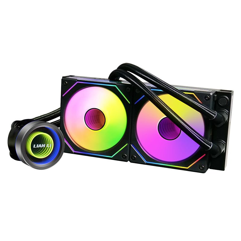 Lian Li Galahad II Trinity SL-INF 240 ARGB AIO Liquid CPU Cooler - Black