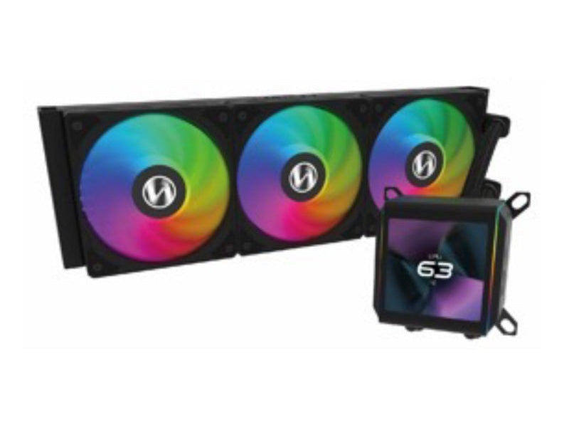 Lian-Li Galahad II LCD 360 ARGB AIO Liquid CPU Cooler - Black