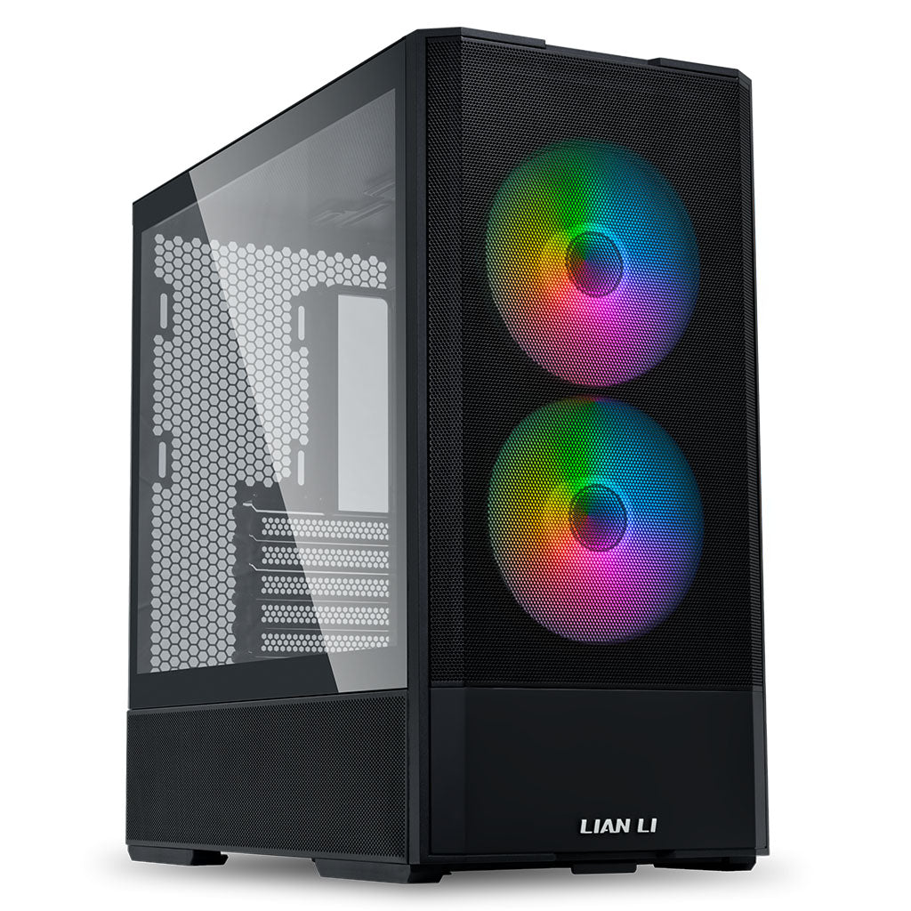 Lian-Li Lancool 207 Tempered Glass RGB ATX Mid-Tower Case - Black